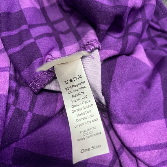 NWOT LulaRoe OS Leggings - Picture 3 of 4